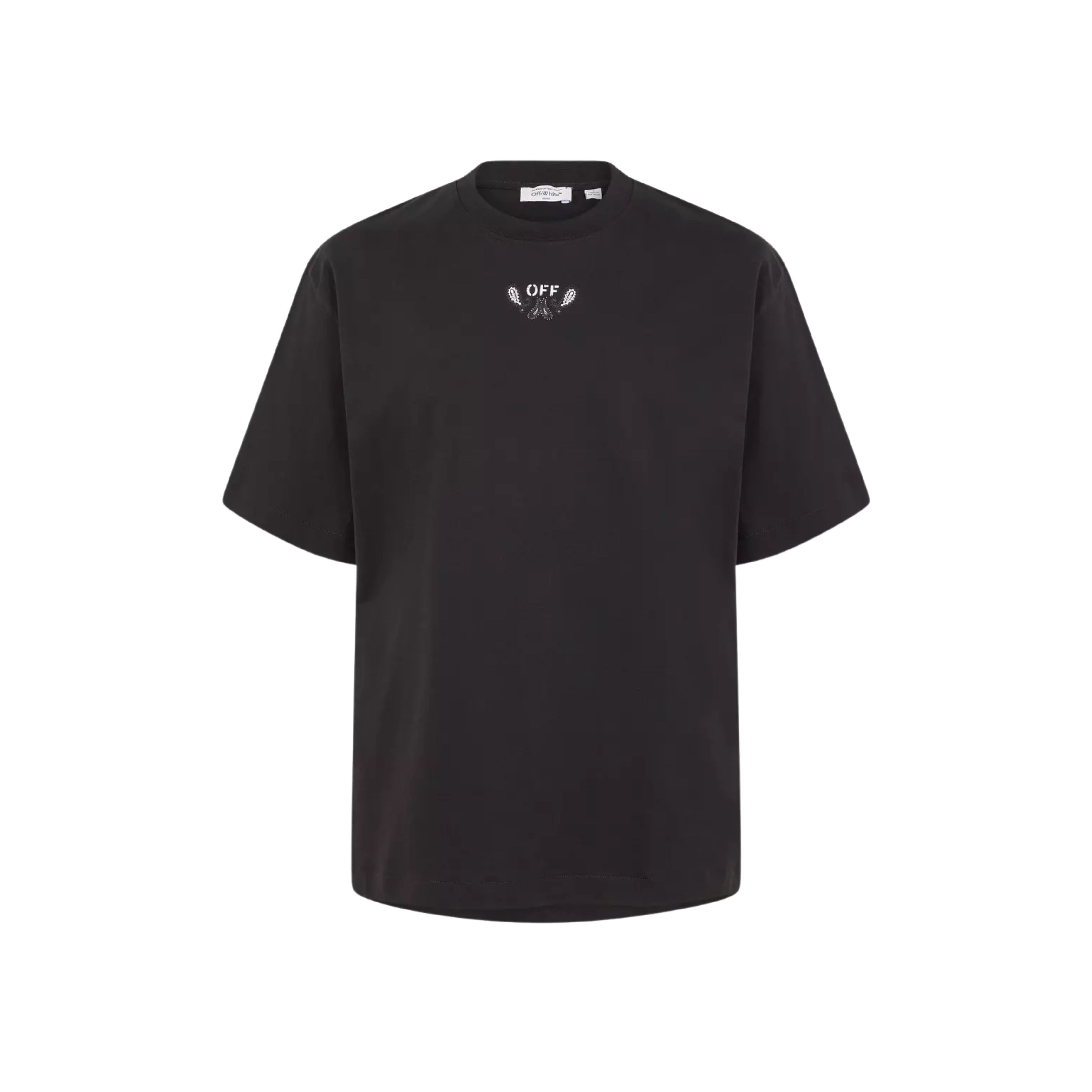 OFF-WHITE T-SHIRT CON STAMPA BANDANA ARROWS