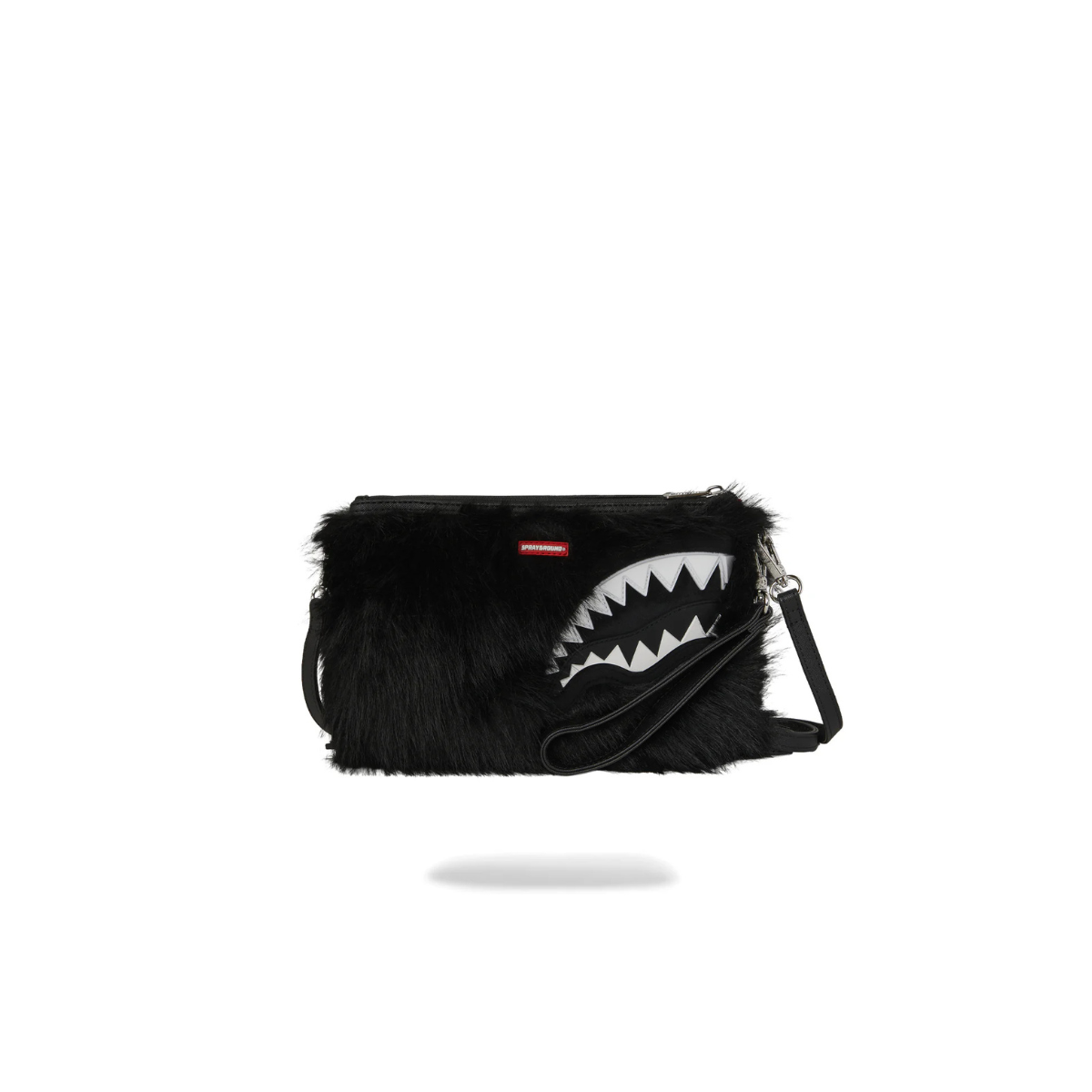 SPRAYGROUND POCHETTE FUR CRAY BLACK