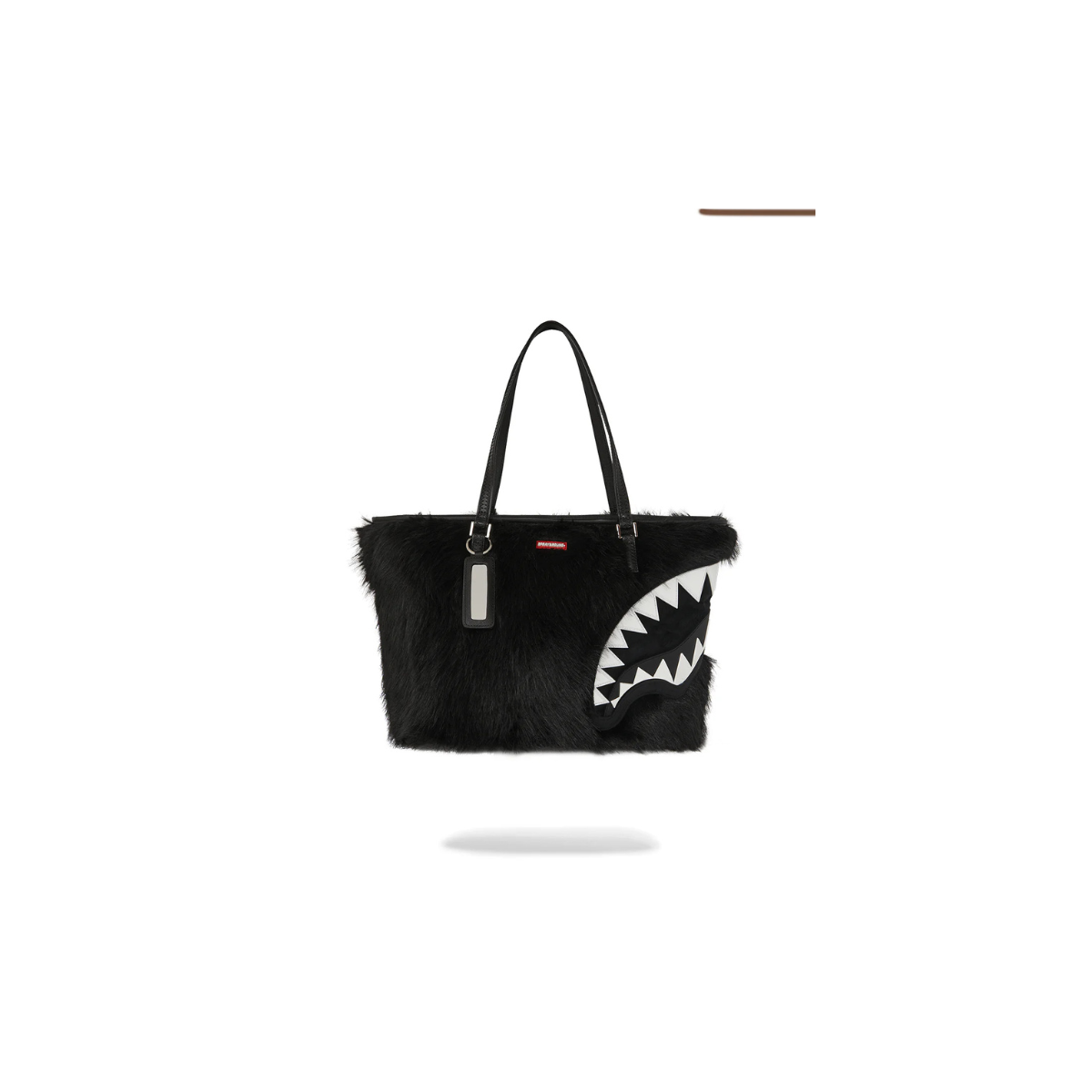 SPRAYGROUND FUR CRAY BLACK TOTE