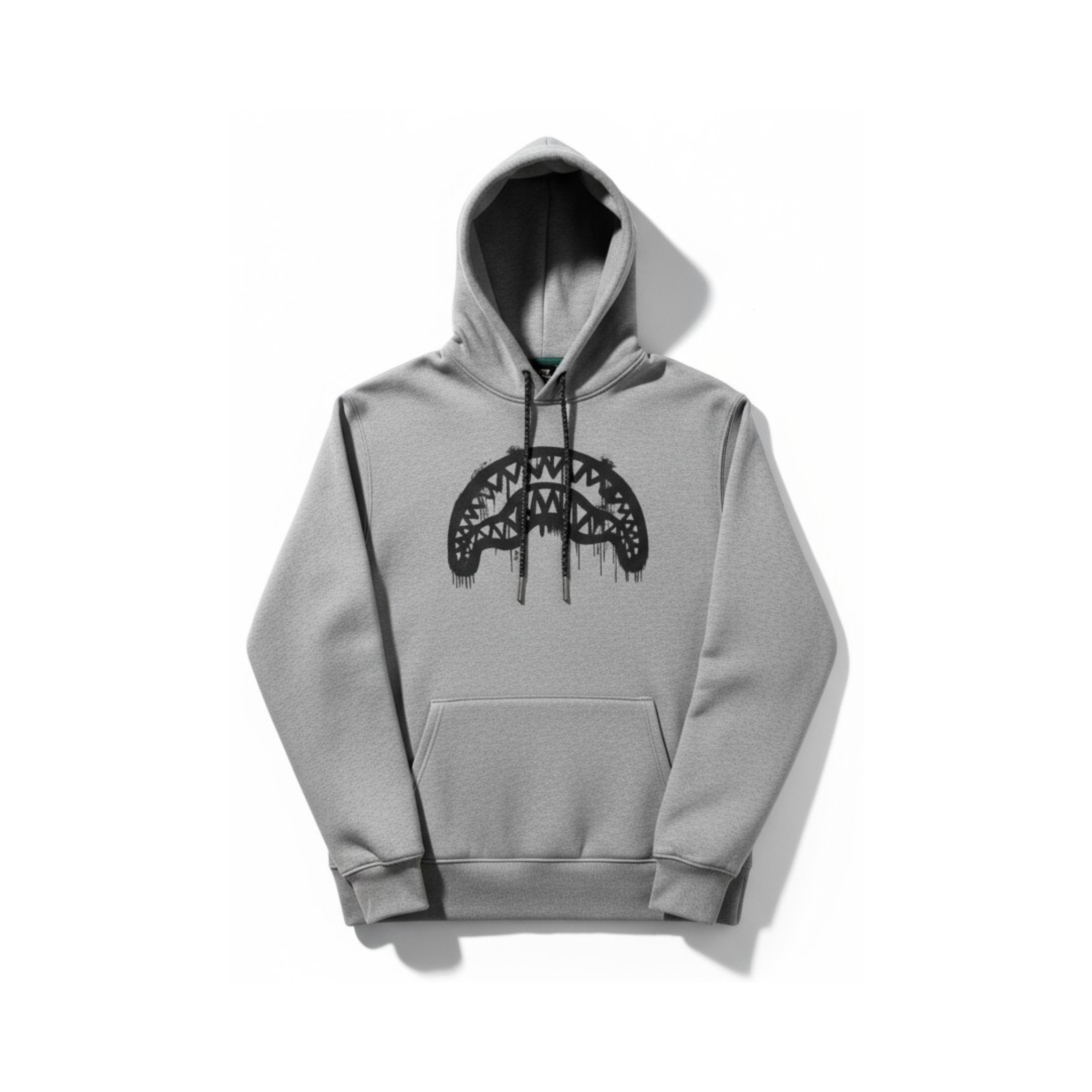 SPRAYGROUND FELPA GRIGIA GRAFFITI