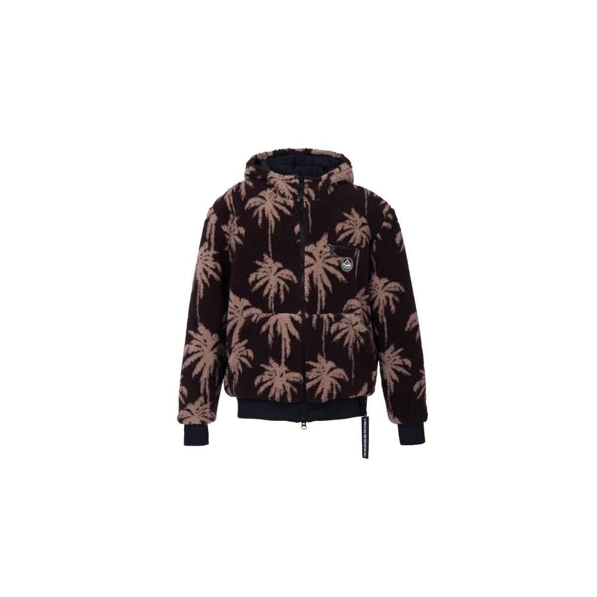 MAUNA KEA GIACCA TEDDY CAPPUCCIO "PALM SHERPA"