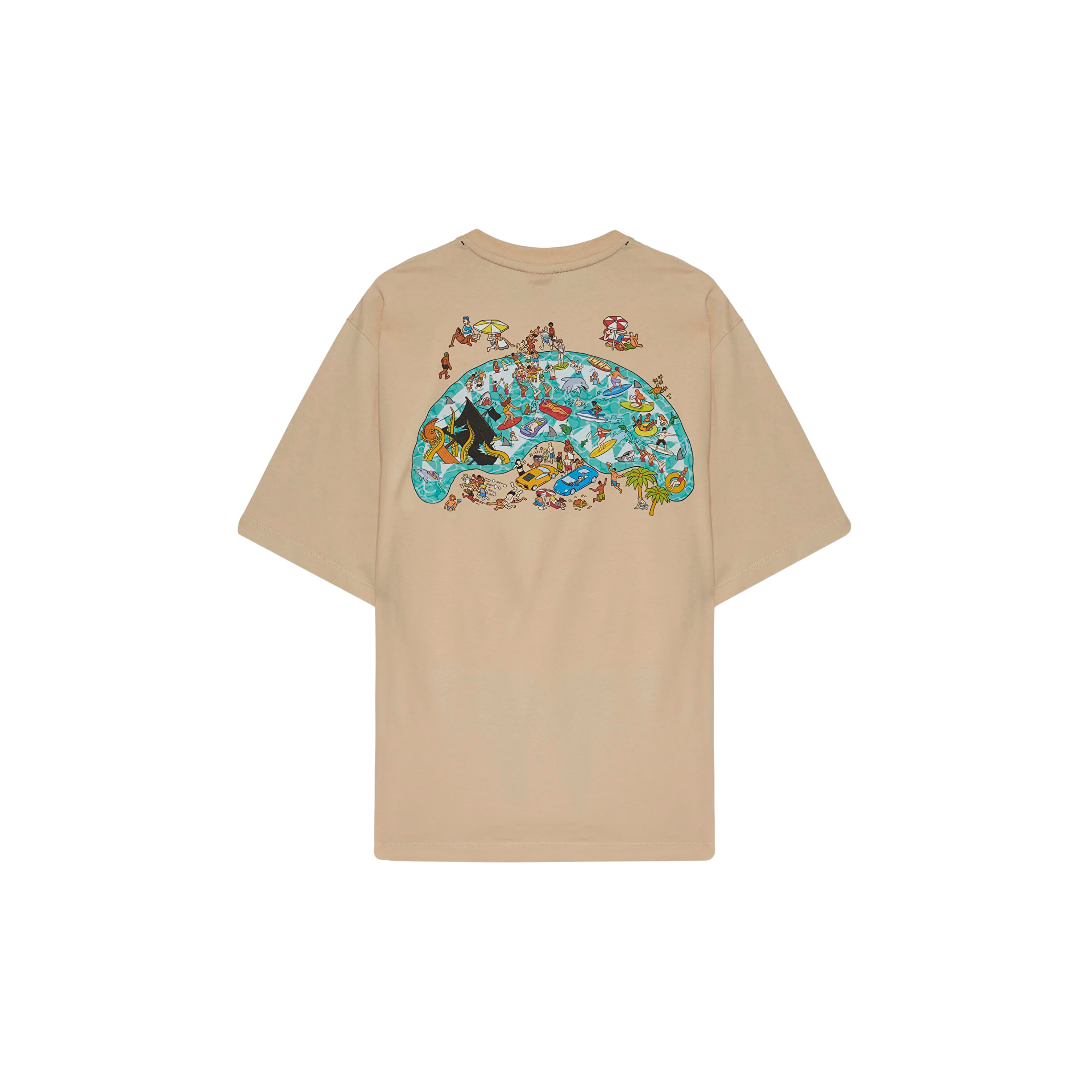 House Party Over T-shirt Straw Sprayground