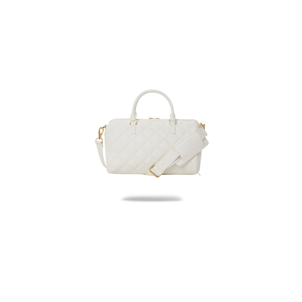 SPRAYGROUND RIVIERIA WHITE GOLD MINI DUFFLE