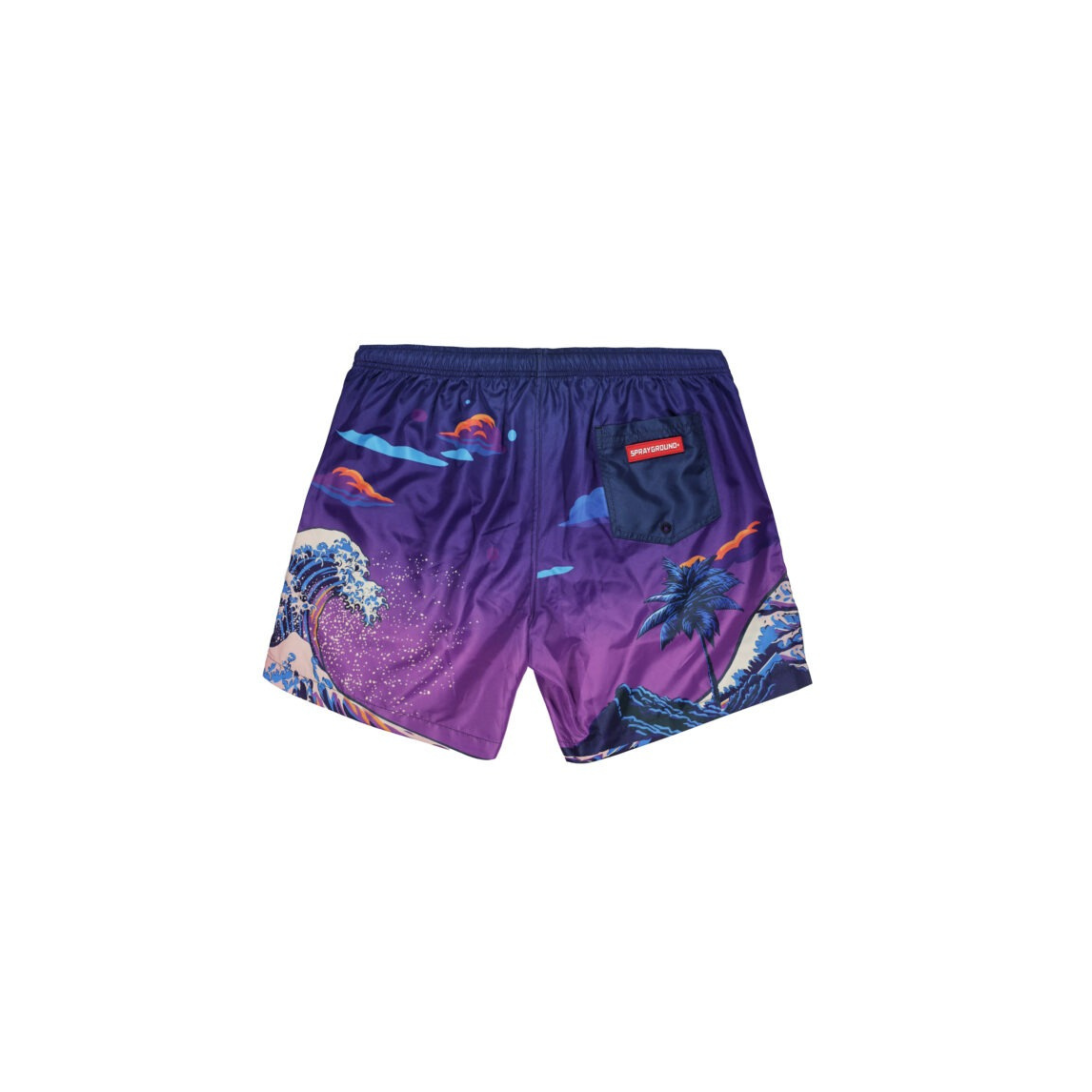 Camo Kawa Vice Swim Trunks Purple Sprayground
