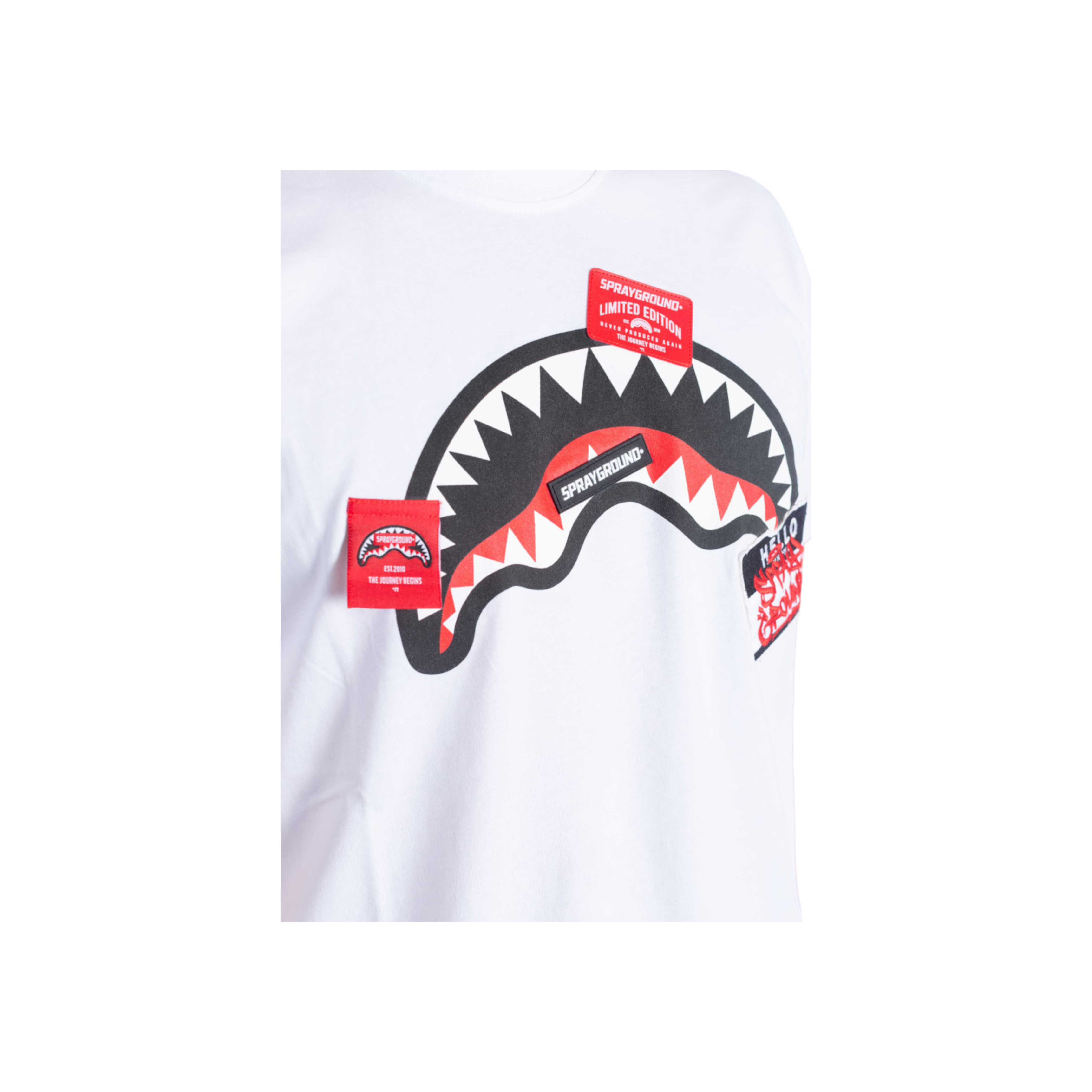 T-shirt Label Shark Sprayground
