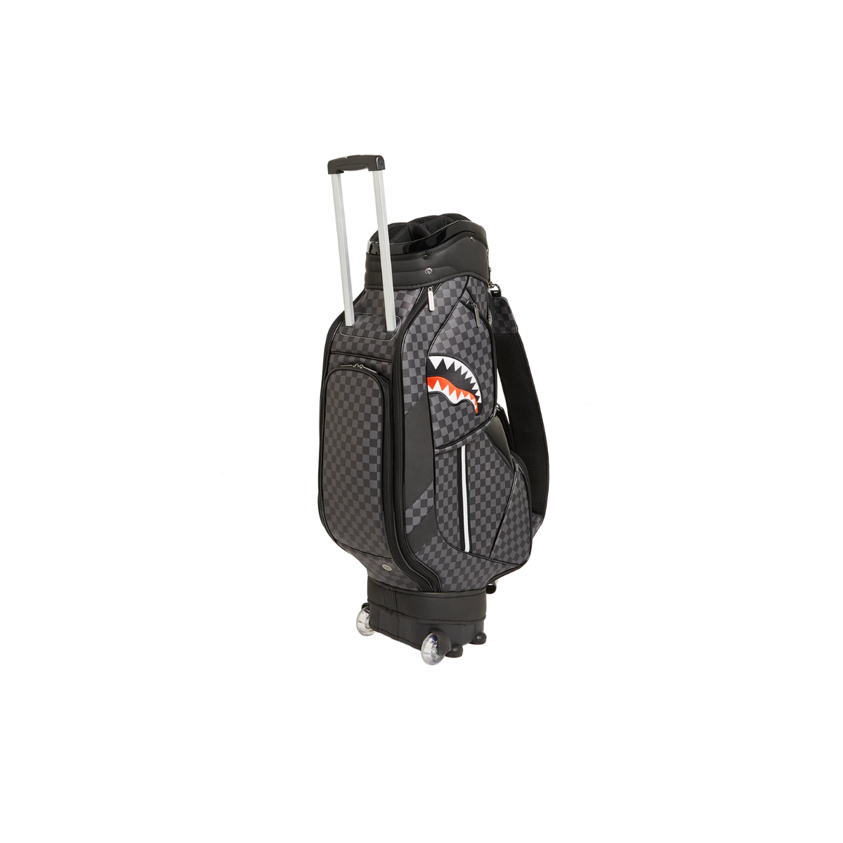 SPRAYGROUND SHARKS IN PARIS BLACK GOLF BAG