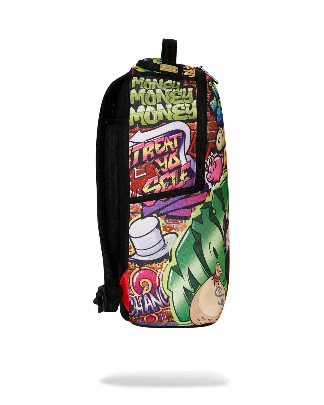 ZAINO SPRAYGROUND MONOPOLY MAN GRAFFITI DLXR
