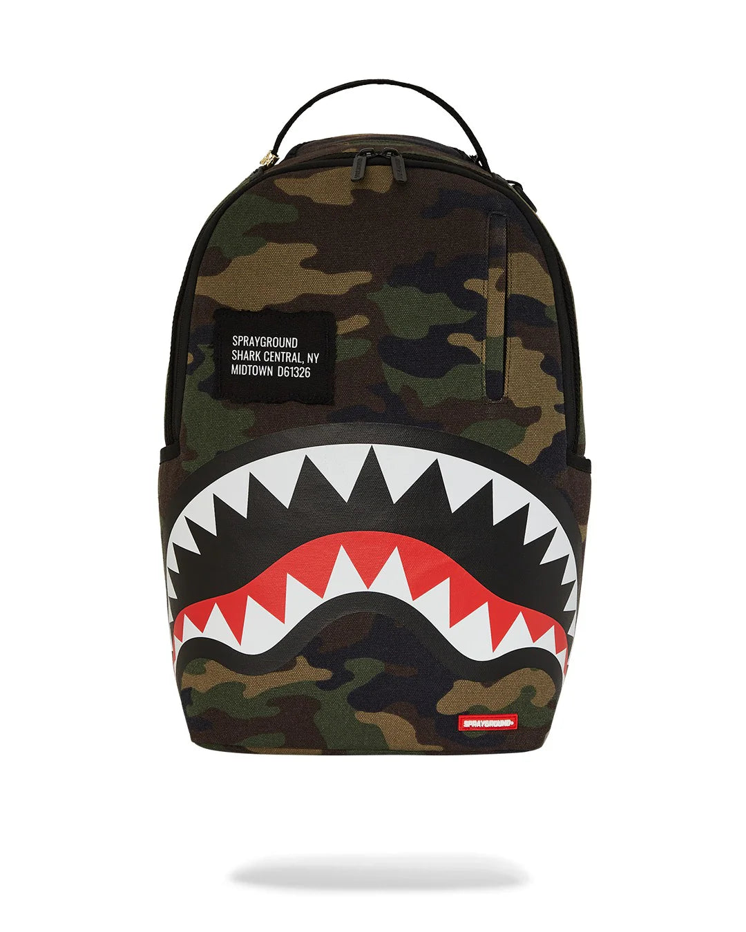 ZAINO SPRAYGROUND SHARK CENTRAL CAMO DLXS