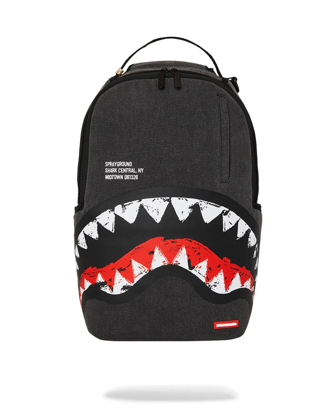 ZAINO SPRAYGROUND SHARK CENTRAL PAINTED DLXS