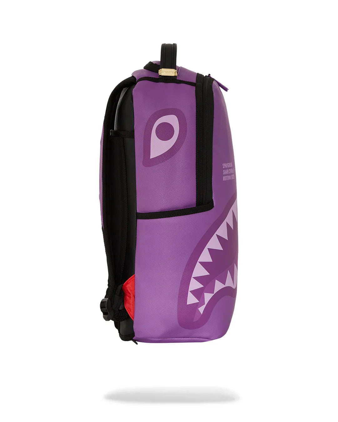 ZAINO SPRAYGROUND PURPLE SHARK CENTRAL DLXVS