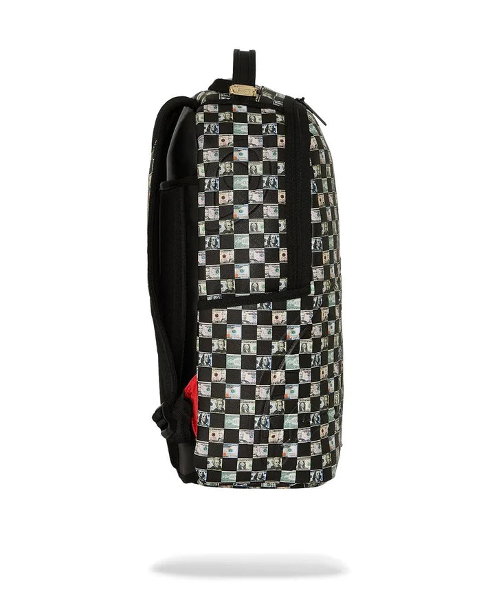 ZAINO SPRAYGROUND MONEY CHECK PATTERN DLX