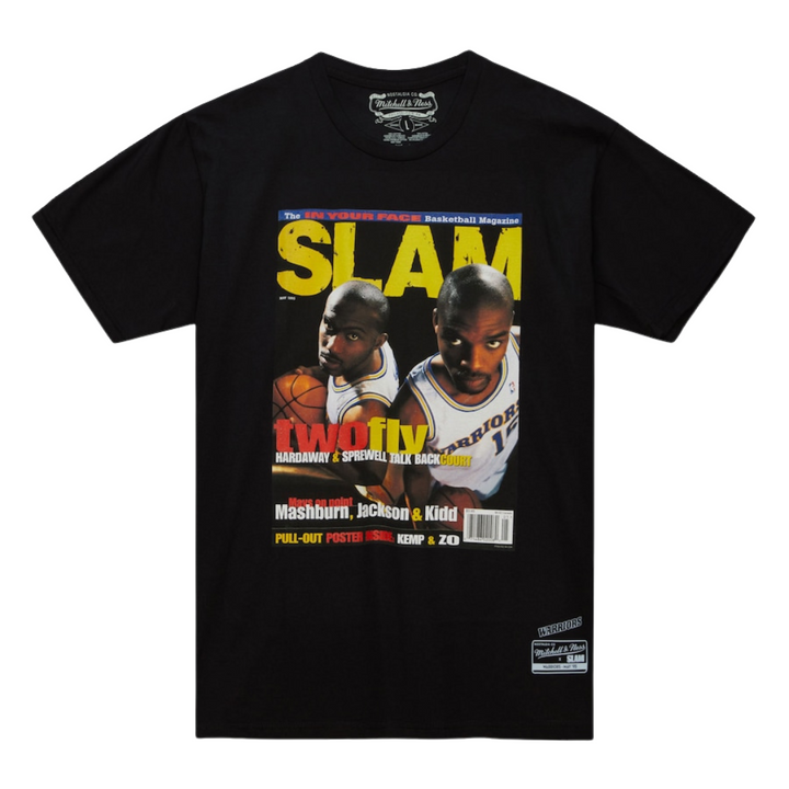 T-shirt NBA Slam Cover Warriors