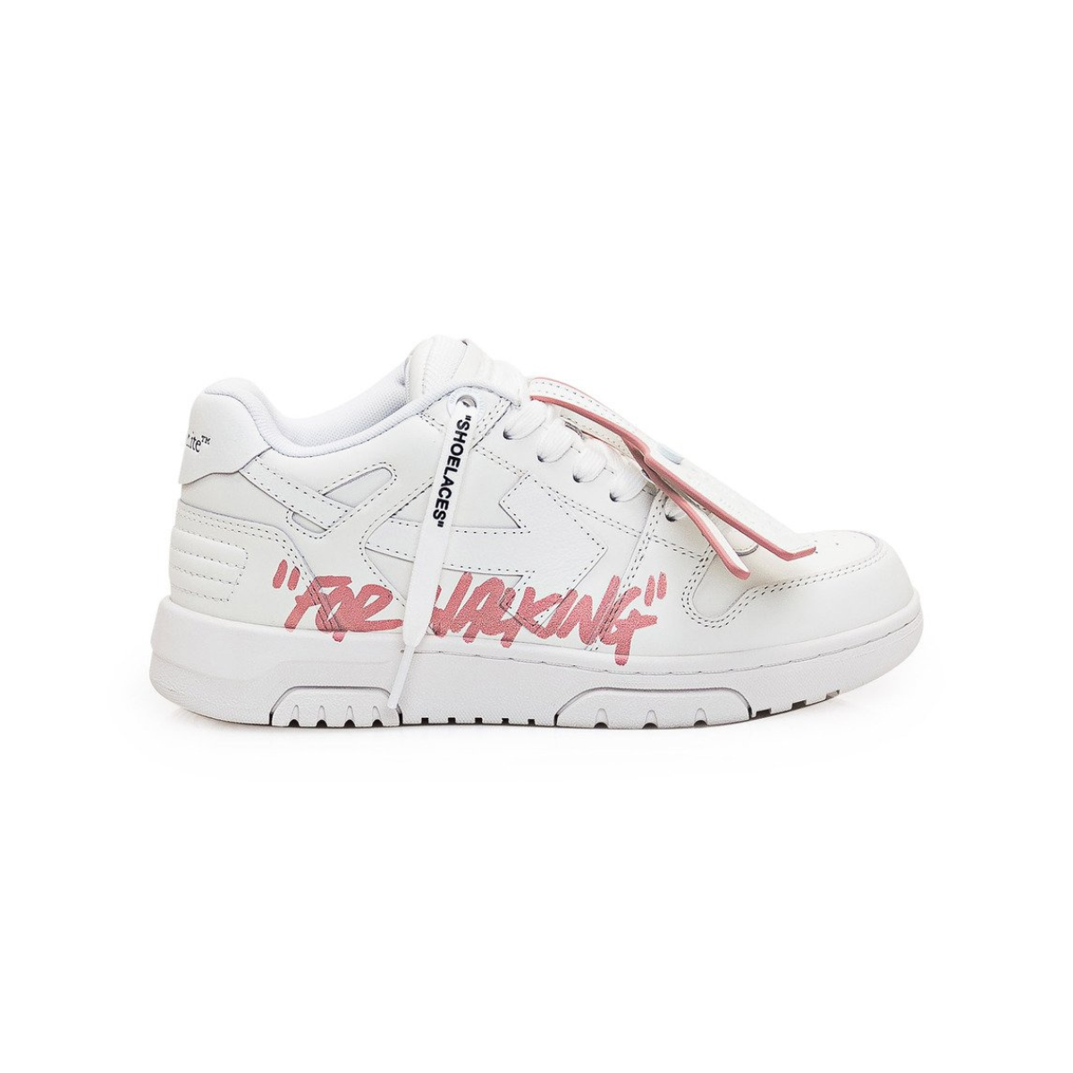 Off-White Out of Office 'For Walking - White Pink White Outsole'