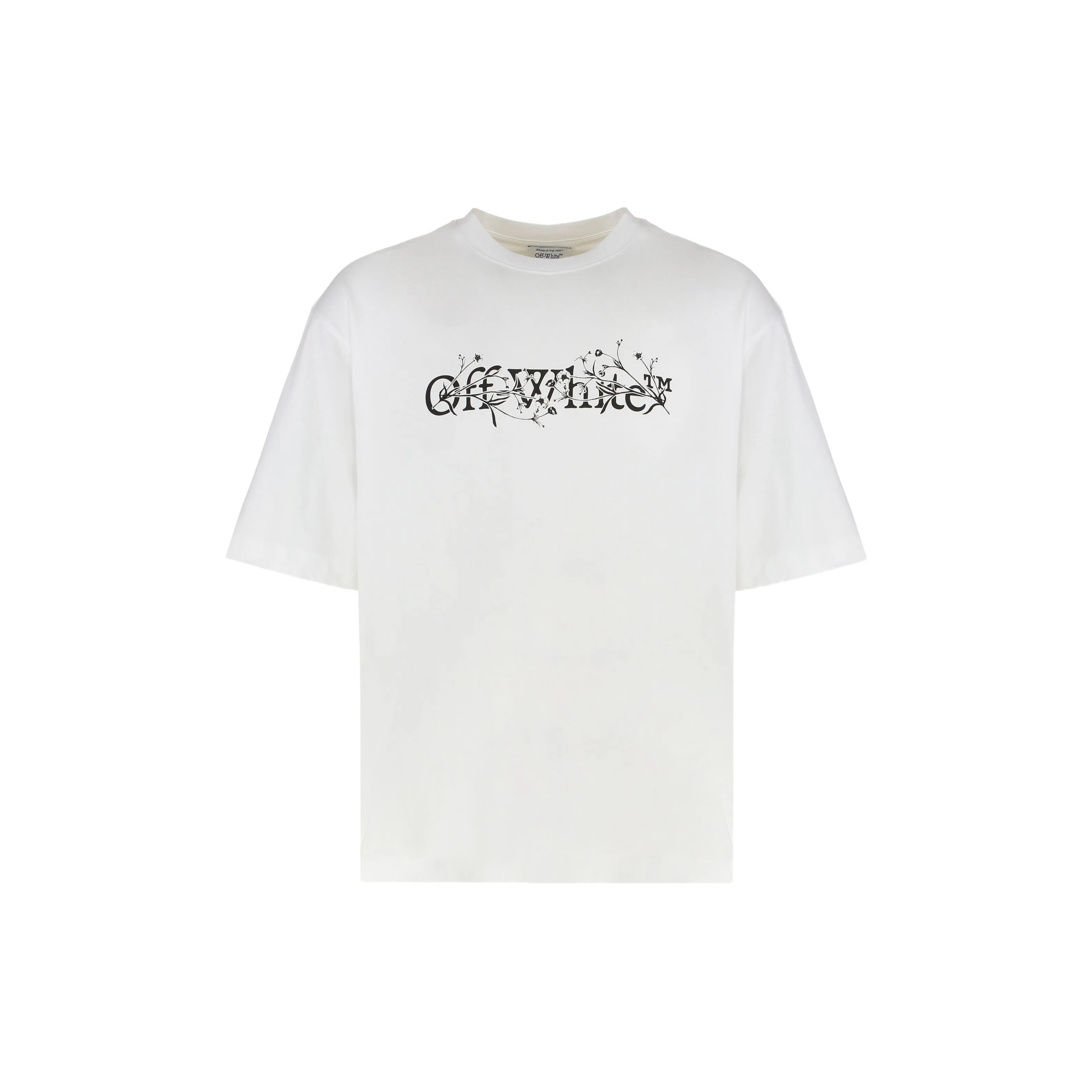 OFF-WHITE T-SHIRT CON STAMPA LOGO