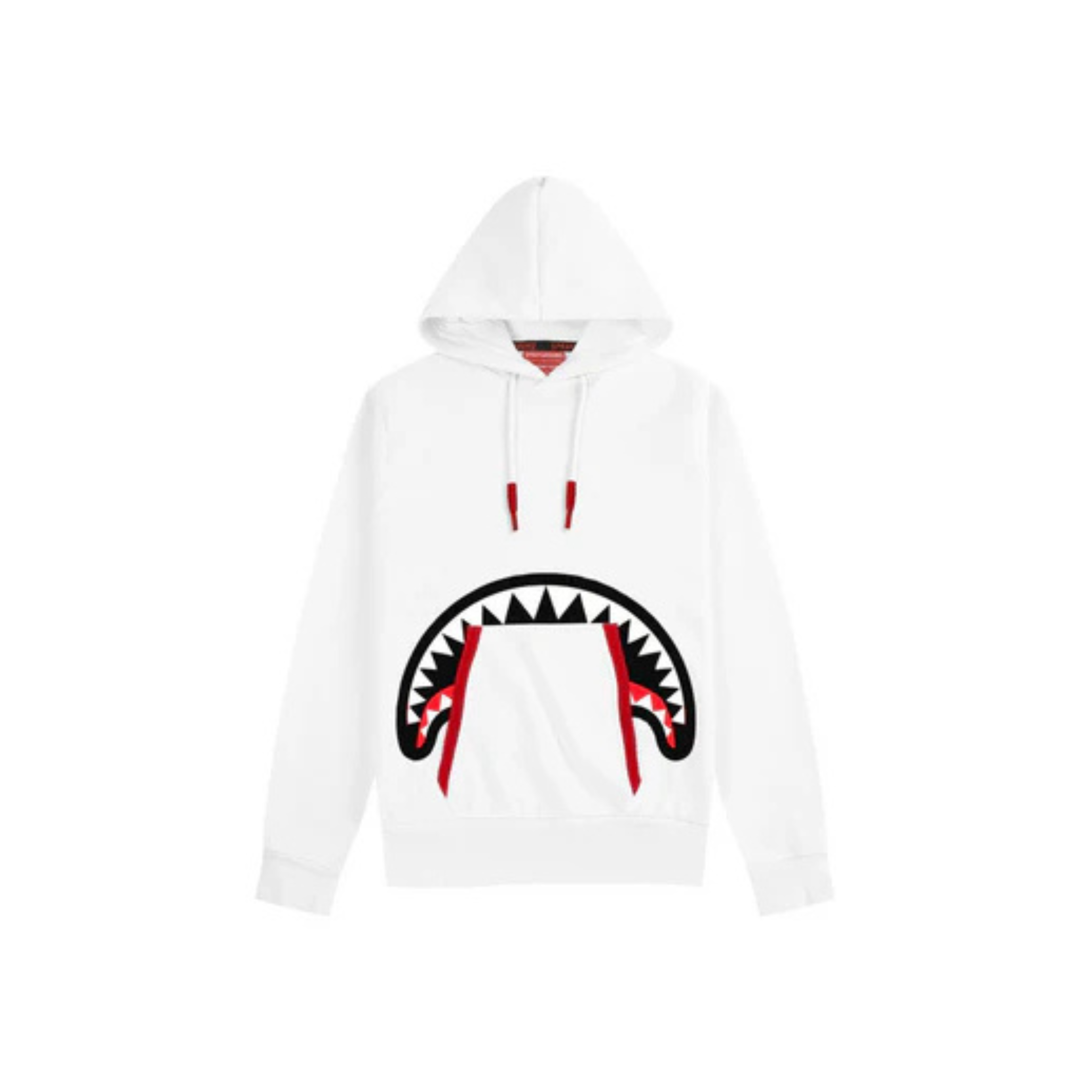 SPRAYGROUND HOODIE HIDDEN SHARK WHITE
