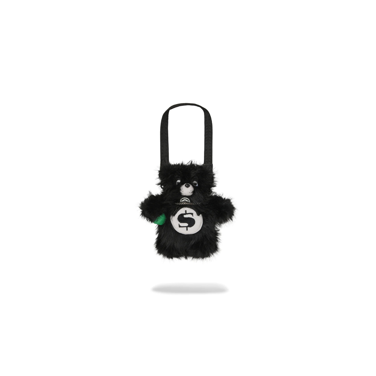 ZAINO SPRAYGROUND FUR CRAY BLACK BEAR CUB