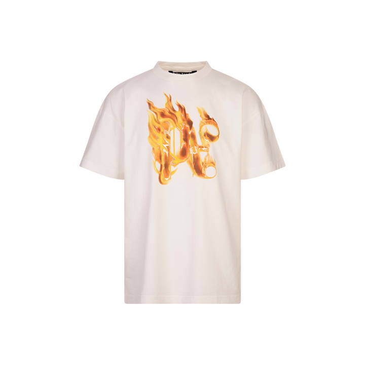 T-shirt Burning Monogram