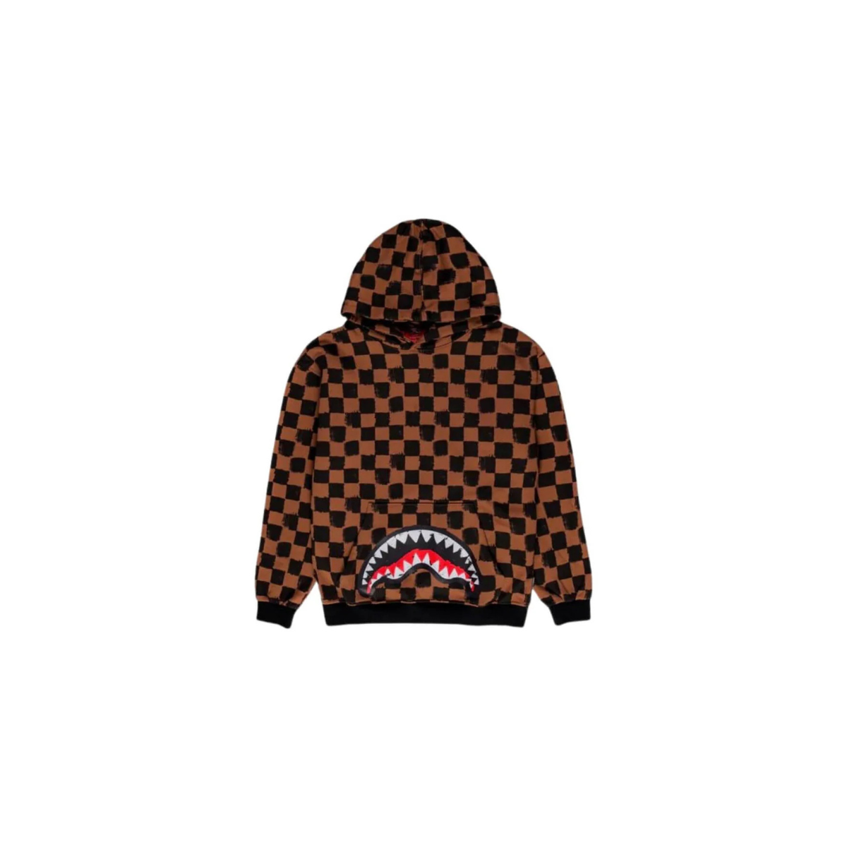 SPRAYGROUND KIDS SIP VANQUISH HOODIE BROWN