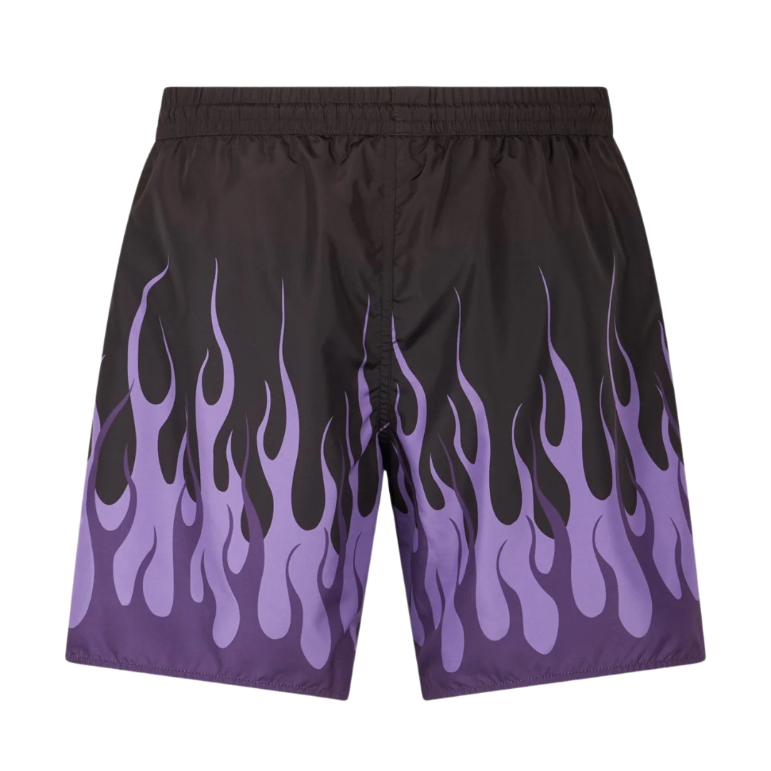 Costume fiamme viola