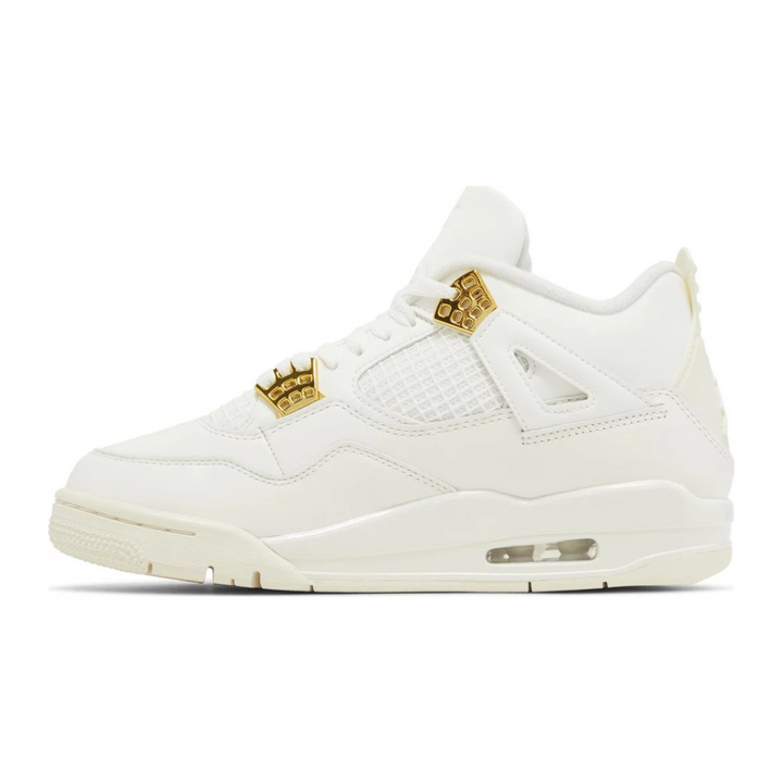 Wmns Air Jordan 4 Retro 'Metallic Gold'