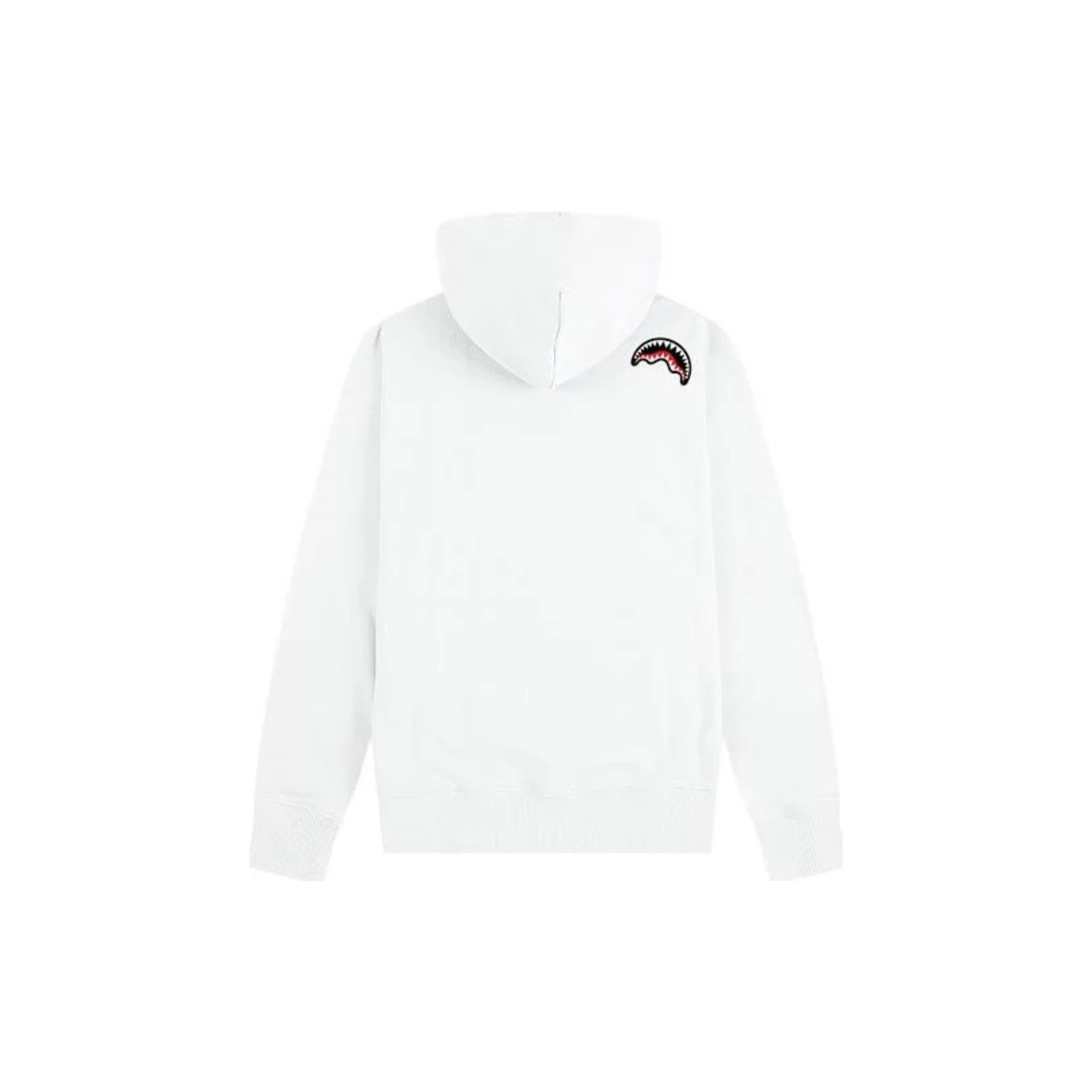SPRAYGROUND HOODIE HIDDEN SHARK WHITE