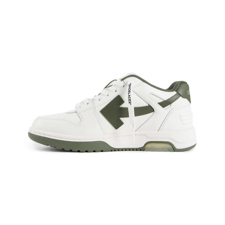 Off-White Out of Office 'White Military Green'