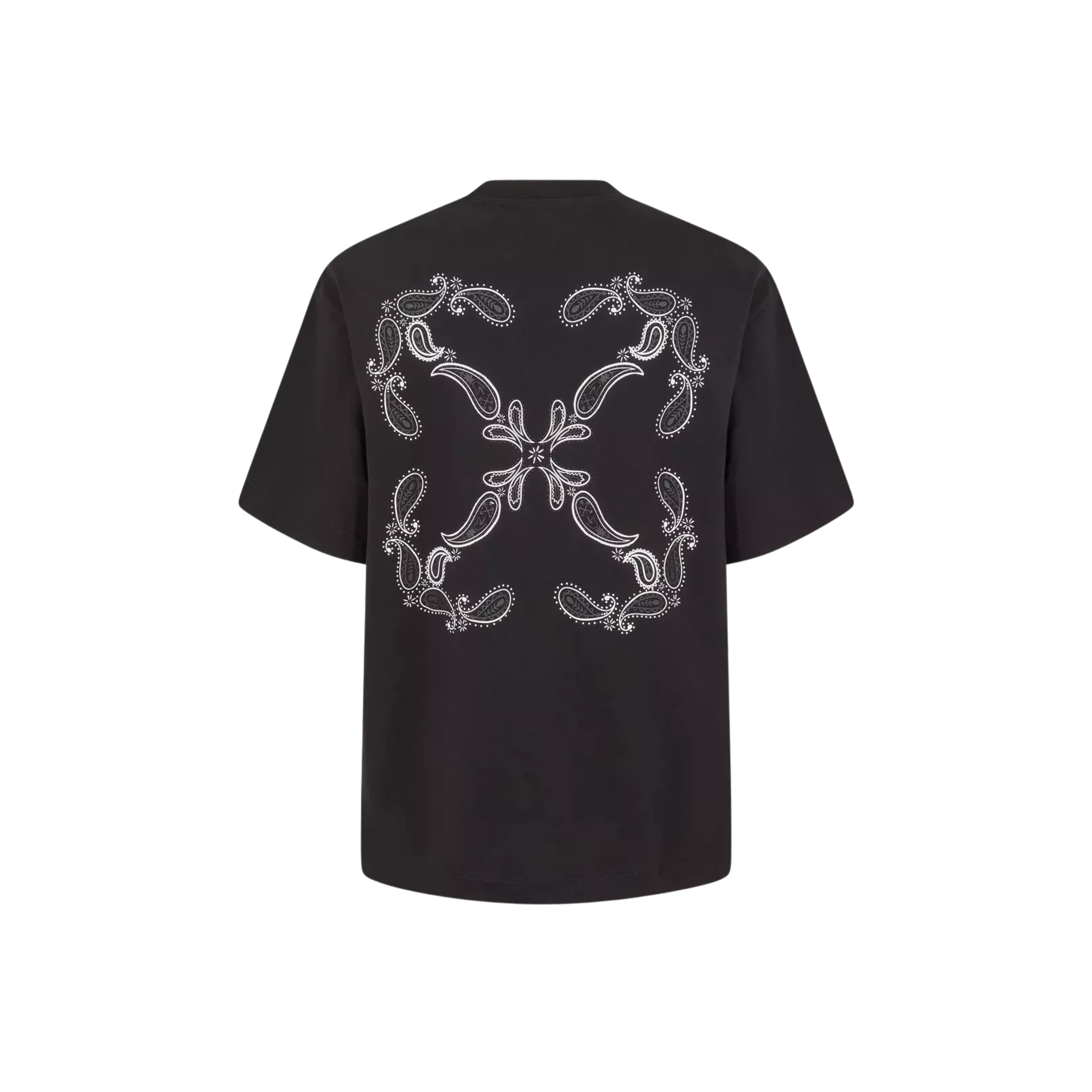 OFF-WHITE T-SHIRT CON STAMPA BANDANA ARROWS