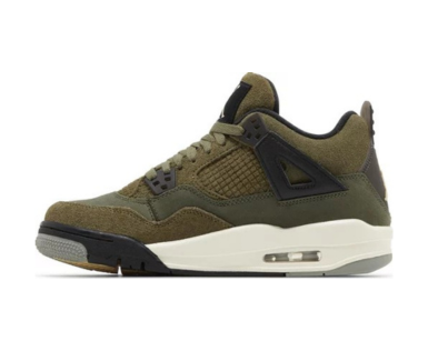 Air Jordan 4 Retro SE Craft GS 'Olive'