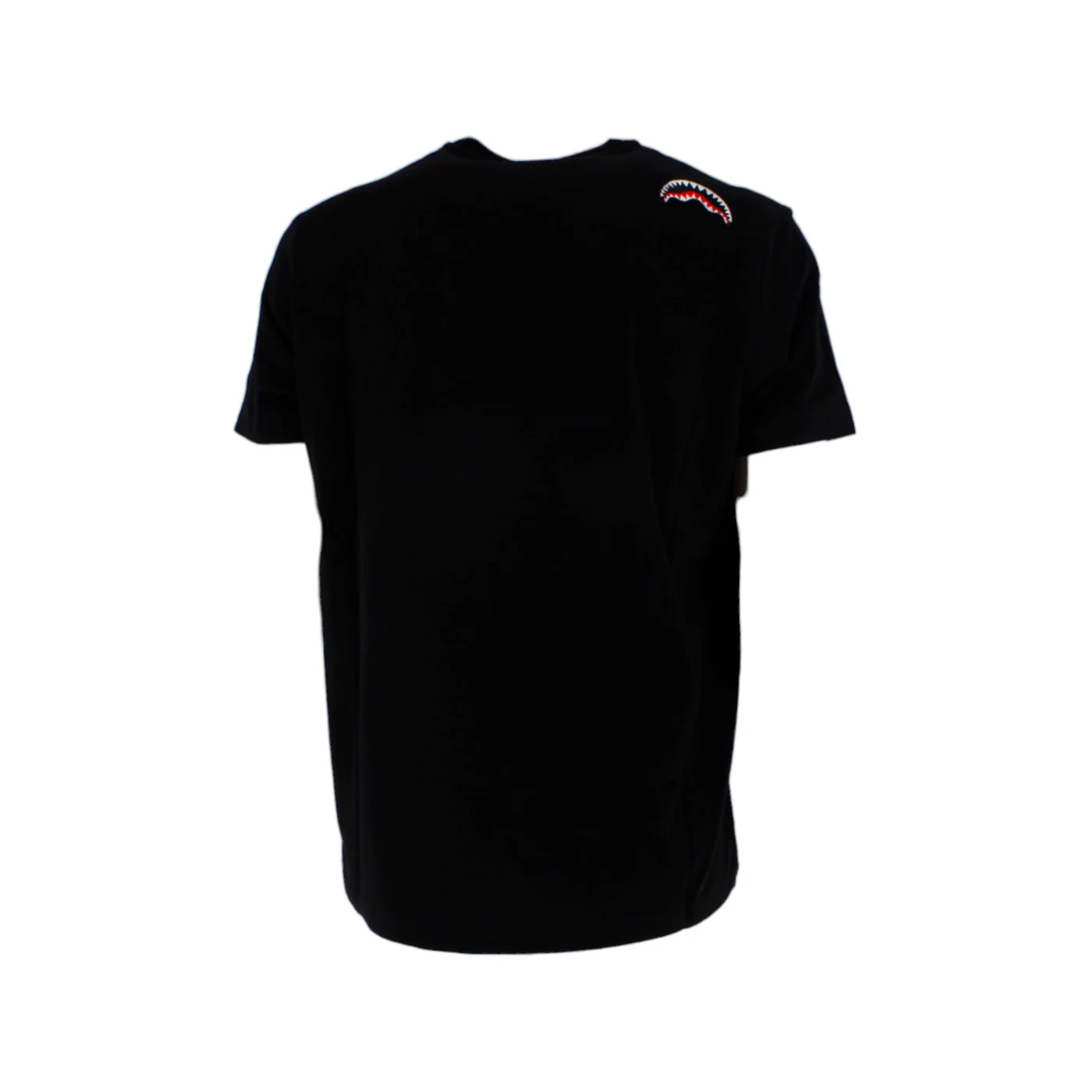 SPRAYGROUND T-SHIRT CRUMPLED BLACK