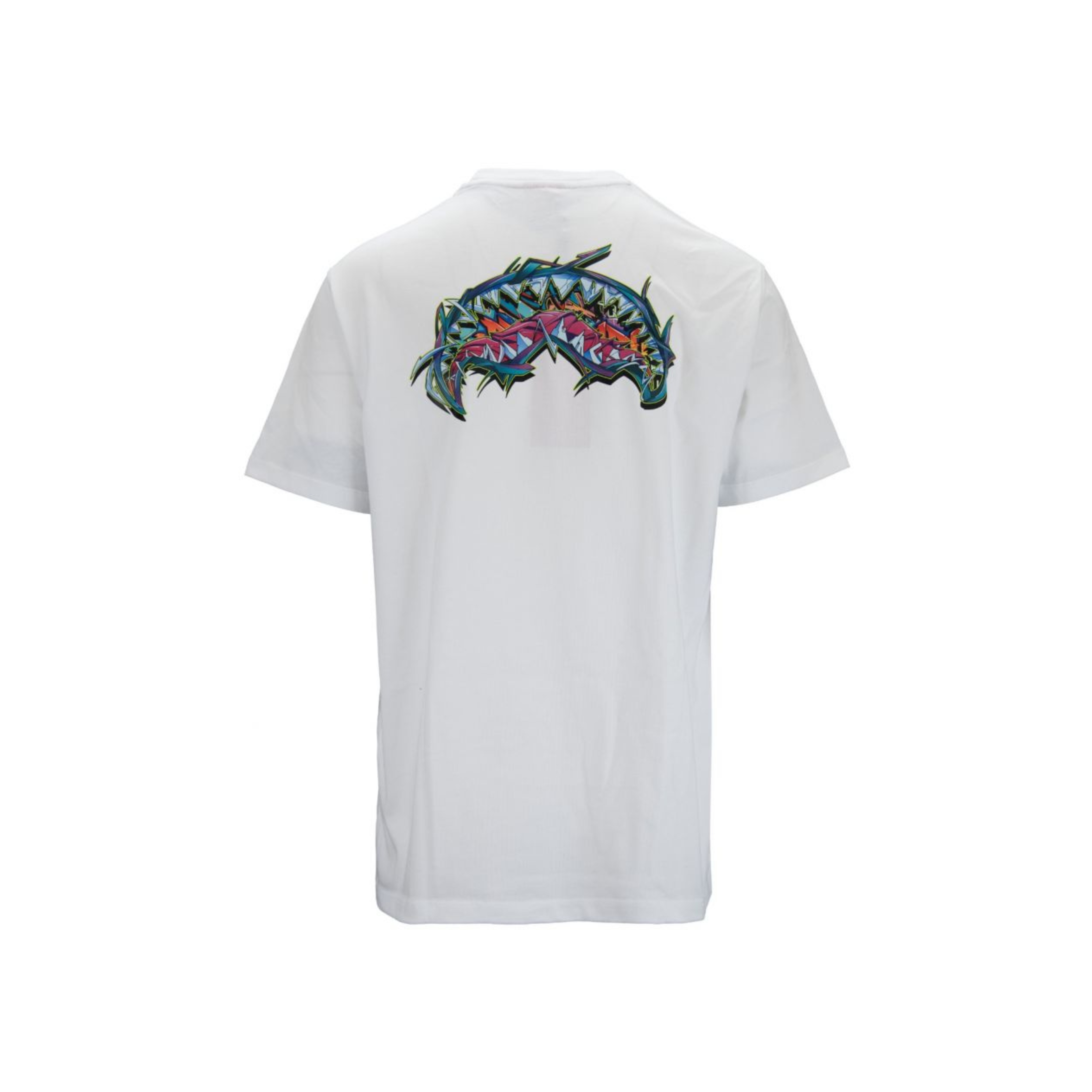 SPRAYGROUND T-SHIRT GRAFFITI WHITE