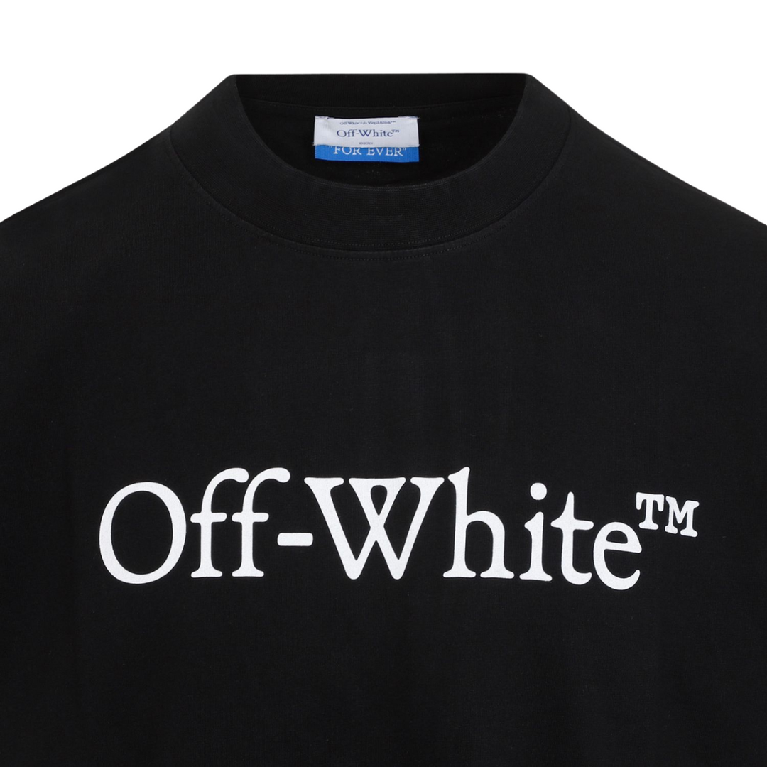 Off-White Big Bookish Skate Tee 'Black/White'