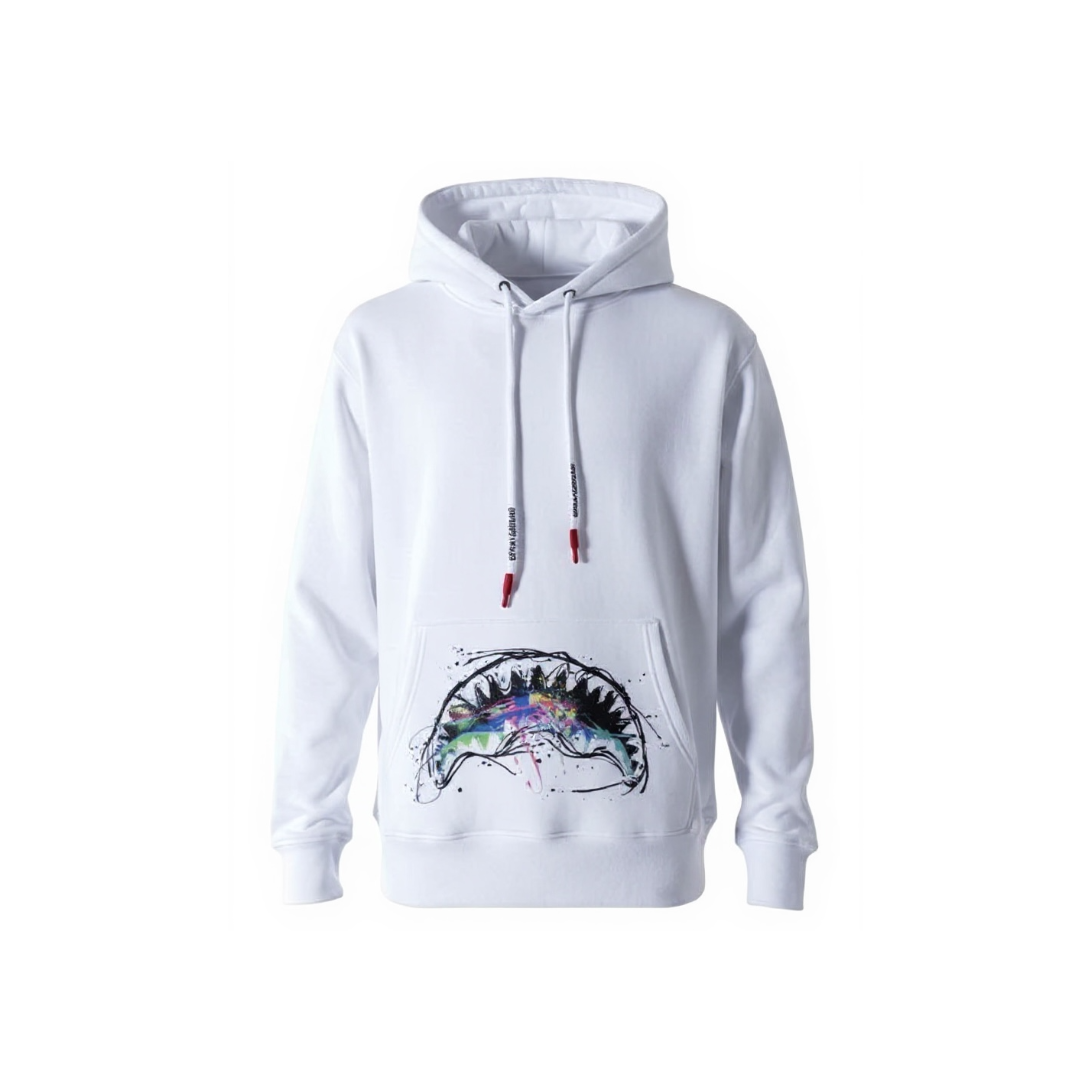 SPRAYGROUND FELPA BIANCA SPLATS