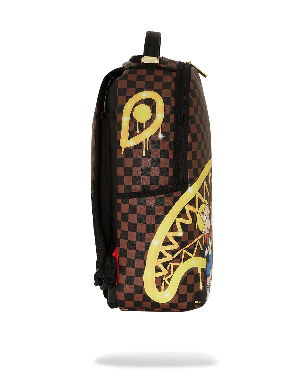 ZAINO SPRAYGROUND RICHIE RICH GOLD SHARKMOUTH DLXSV