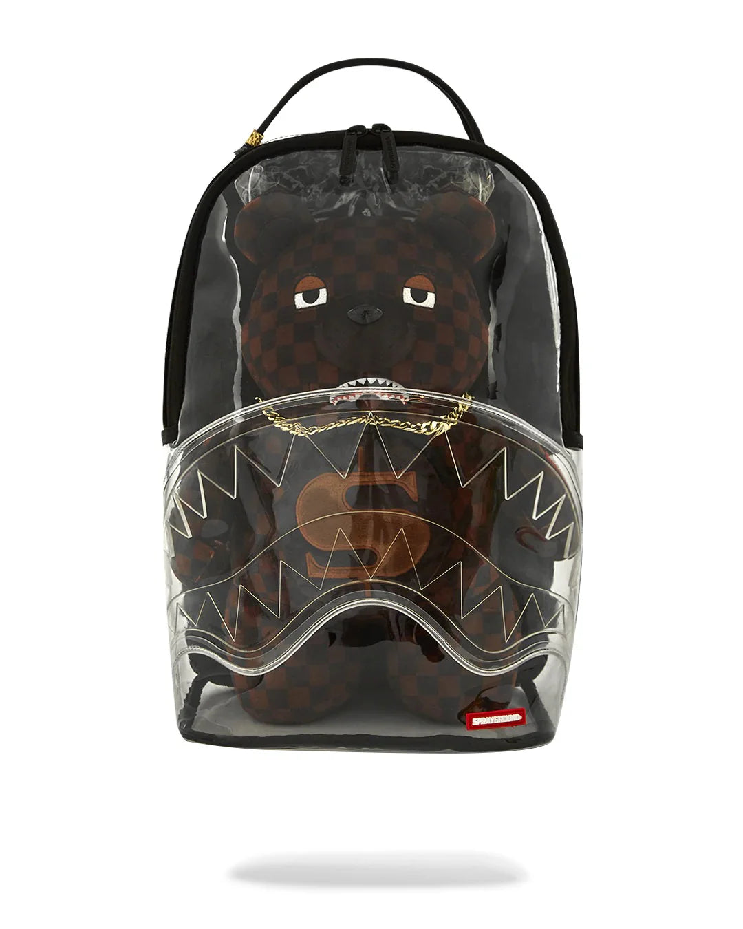 ZAINO SPRAYGROUND CLEAR BEAR DLX