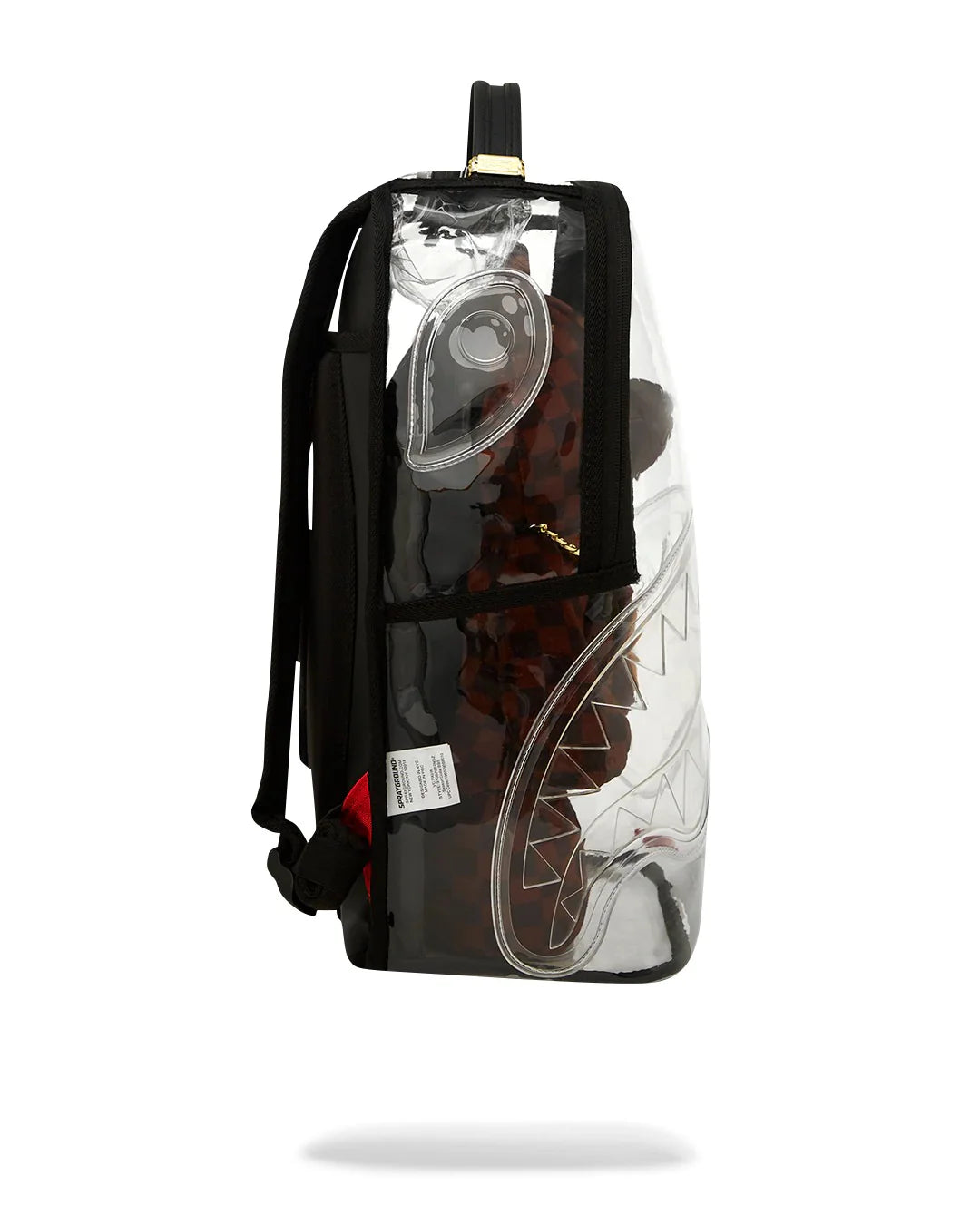 ZAINO SPRAYGROUND CLEAR BEAR DLX