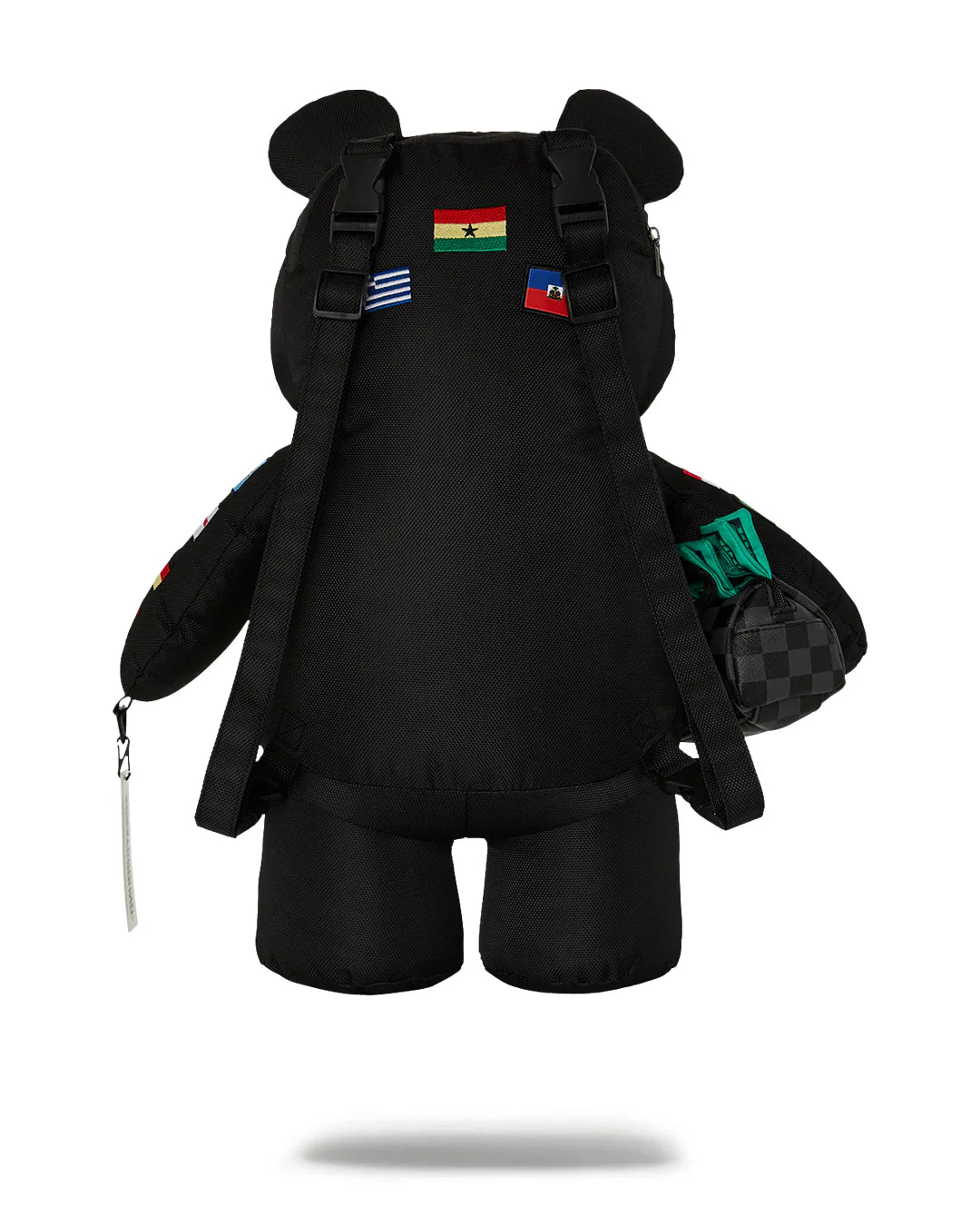 ZAINO SPRAYGROUND JAMES FLAGS BEAR BACKPACK