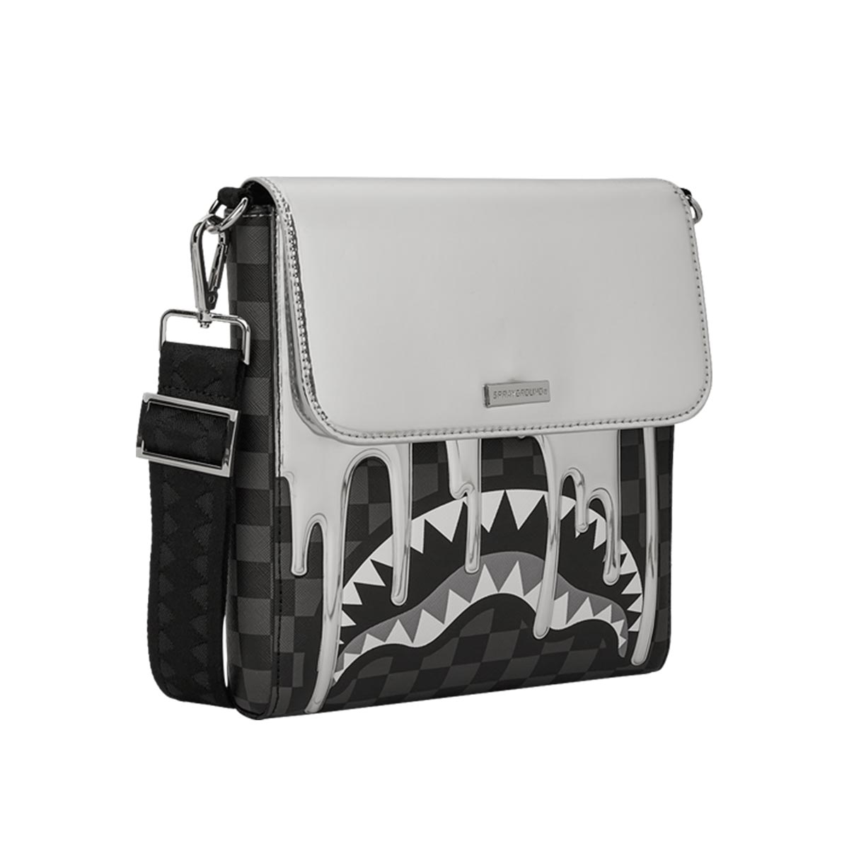 Borsa Tracolla Metallic Drips