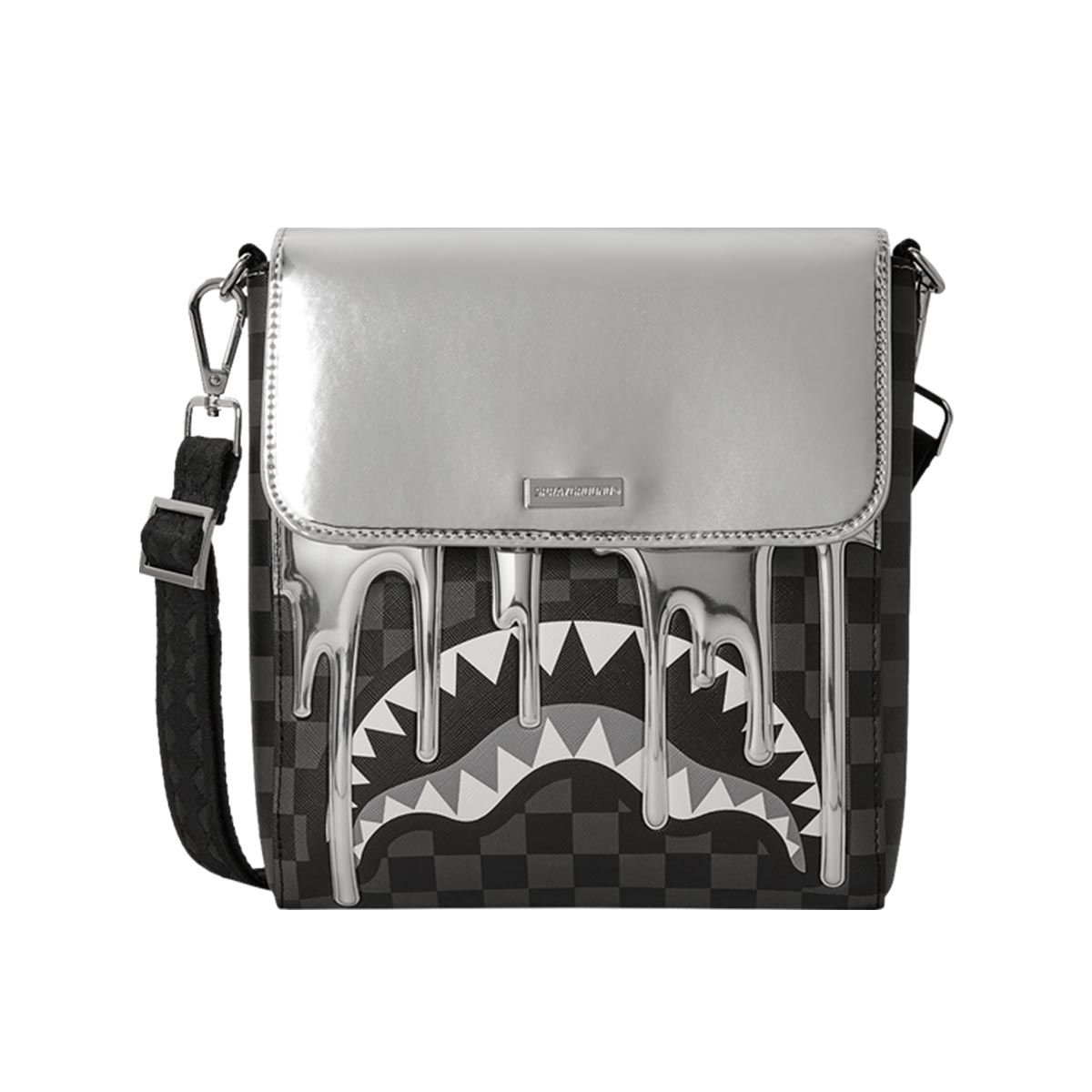 Borsa Tracolla Metallic Drips